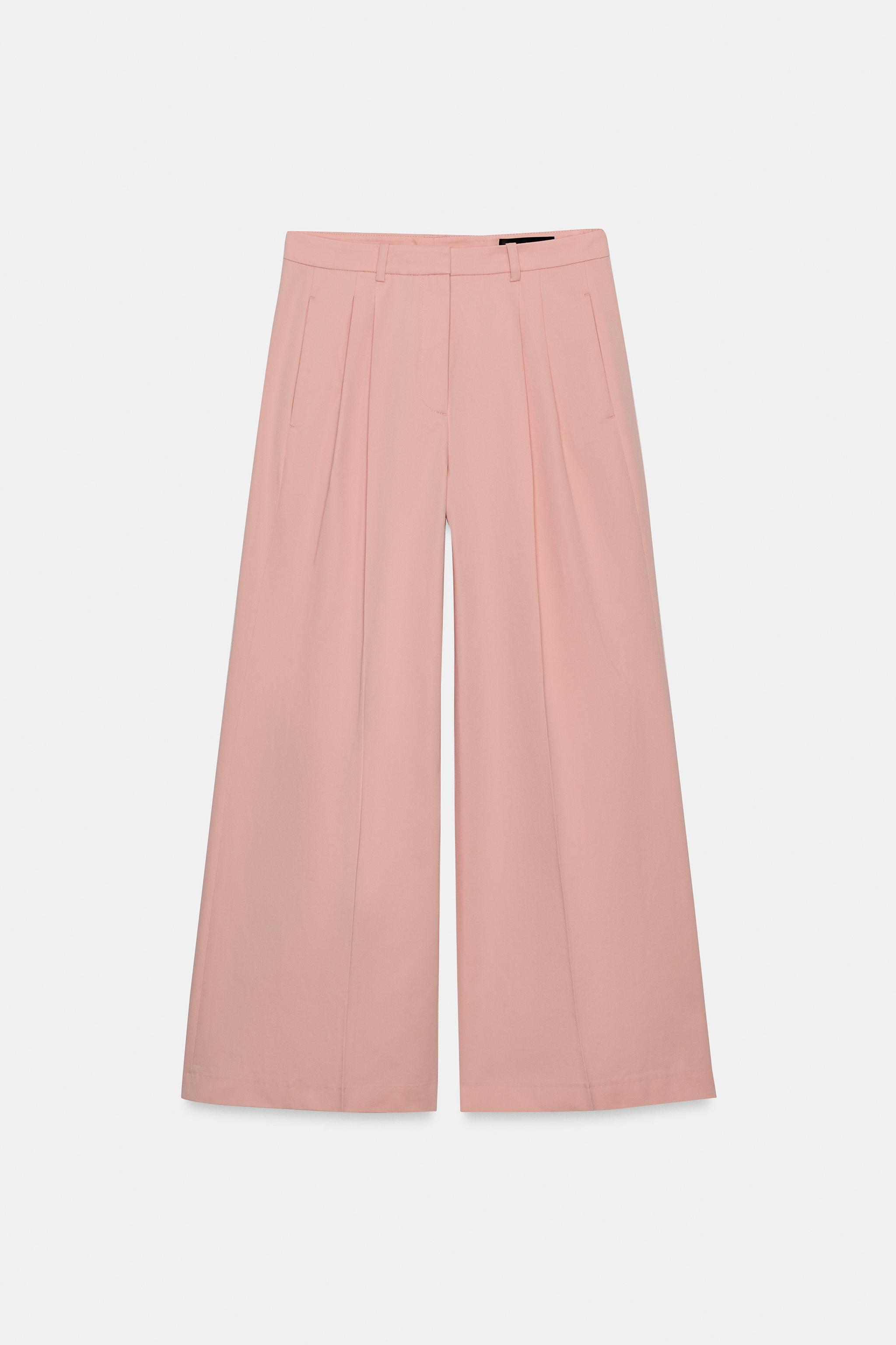ZW COLLECTION PLEATED WIDE LEG PANTS